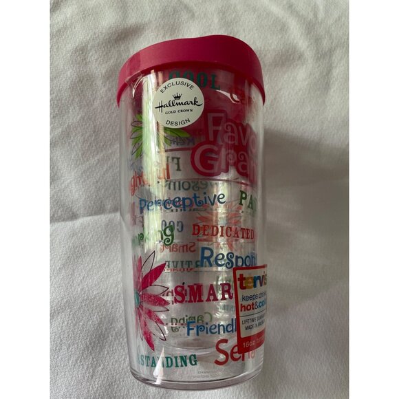 Tervis Hallmark Grandma 16oz Insulated Tumbler With Pink Lid Mother's Day - Picture 2 of 8